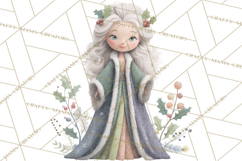 Art Nouveau Four Seasons Girls Clipart PNG Product Image 5