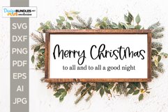 Merry Christmas To All And To All A Good Night - Christmas Product Image 1