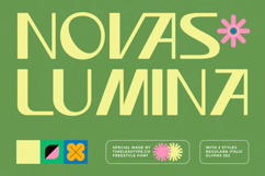 Novas Lumina - Freestyle Font Product Image 1