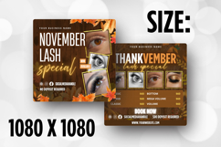 November Lash Flyer Canva Editable Template Product Image 5