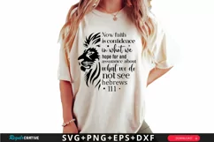 Now Faith Is Confidence In What SVG ,Christmas SVG Design Product Image 1