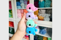 Cute Baby Whale Amigurumi Crochet Pattern Kawaii Plush PDF Product Image 1
