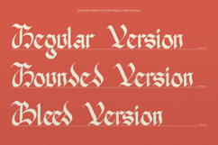 Nowdart | Blackletter Typeface Product Image 2