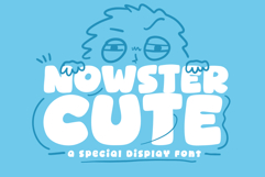 Nowster Cute - Cozy &amp; Display Font Product Image 1