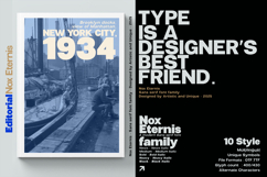 Nox Eternis - Sans serif font family Product Image 13