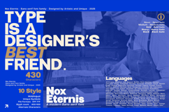 Nox Eternis - Sans serif font family Product Image 14