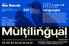 Nox Eternis - Sans serif font family Product Image 3