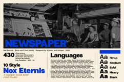 Nox Eternis - Sans serif font family Product Image 7