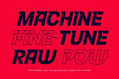 Noxide - Futuristic Display Font Product Image 8