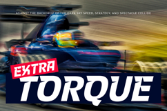 Noxide - Futuristic Display Font Product Image 11