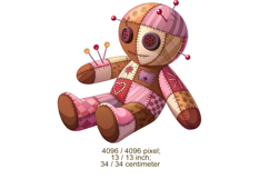 Creepy-Cute Voodoo Plush Animals Product Image 2