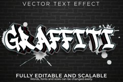 Graffiti text effect, editable street and urban text style Product Image 1