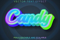 Customizable text effect template, editable text style Product Image 1