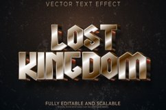 Customizable text effect template, editable text style Product Image 1