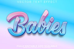 Customizable text effect template, editable text style Product Image 1