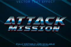Customizable text effect template, editable text style Product Image 1