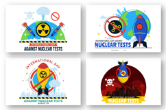 10 Day of Against Nuclear Tests Illustration Product Image 2