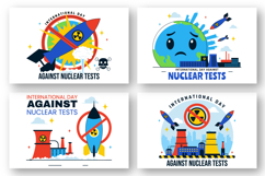 10 Day of Against Nuclear Tests Illustration Product Image 3