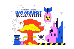 10 Day Against Nuclear Tests Illustration Product Image 4