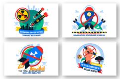 10 Total Elimination of Nuclear Weapon Illustration Product Image 2