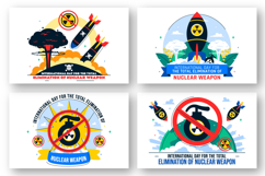 10 Total Elimination of Nuclear Weapon Illustration Product Image 3