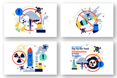10 the Total Elimination of Nuclear Weapon Illustration Product Image 3