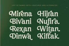 Nugira Rilasto - Modern Retro Serif Font Product Image 14