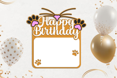 Happy Birthday card, 3d Layered greeting card, Papercraft Product Image 2