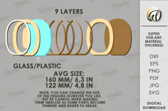 3D Number Piggy Bank Laser Cut. Money Box. Zero SVG Product Image 2