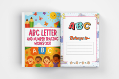 ABC Letter and Number Tracing Workbook Product Image 4