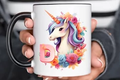 Number Unicorn Birthday PNG Clipart Product Image 2