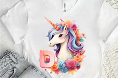 Number Unicorn Birthday PNG Clipart Product Image 3