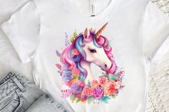Number Unicorn Birthday PNG Clipart Product Image 2
