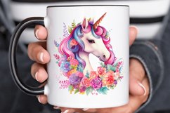 Number Unicorn Birthday PNG Clipart Product Image 3