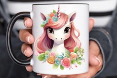 Number Unicorn Birthday PNG Clipart Product Image 3