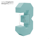 3D Numbers - 0 to 9 Product Image 5