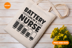 nurse life battery life funny quote Product Image 3