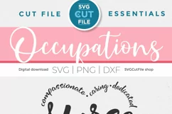 Nurse aid svg design - create cute tote bags or shirts with your Cricut or Silhouette machine