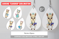 Earring Nurse Alpaca Product Image 1