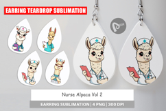 Earring Nurse Alpaca Product Image 1