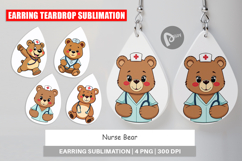 Earring Nurse Bear Product Image 1