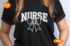 Nurse with Bow Png Product Image 3