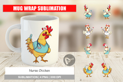 Mug Wrap Nurse Chicken Product Image 1