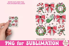 Christmas nurse coquette png, Nurse Coquette Christmas Product Image 3