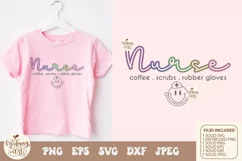 Coffee Scrubs Rubber Gloves png svg, Nurse Coffee Cups Png Product Image 1