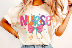 Preppy Nurse PNG, Nurse Coquette, Nursing PNG, Nurse Life Product Image 2