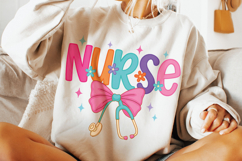 Preppy Nurse PNG, Nurse Coquette, Nursing PNG, Nurse Life Product Image 3