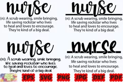 Nurse Definition SVG | Nurse SVG | Nurse Life SVG | Nursing Product Image 2