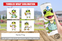 Tumbler Nurse Frog Product Image 1