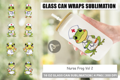 Glass Can Nurse Frog Product Image 1